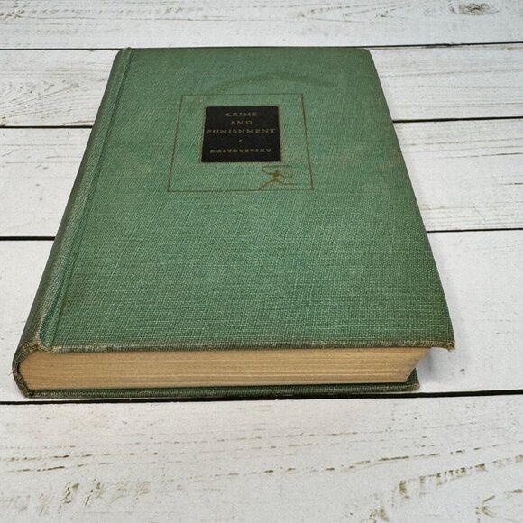 "Crime and Punishment by Fyodor Dostoyevsky - Modern Library Edition Hardcover 1 - Picture 3 of 8